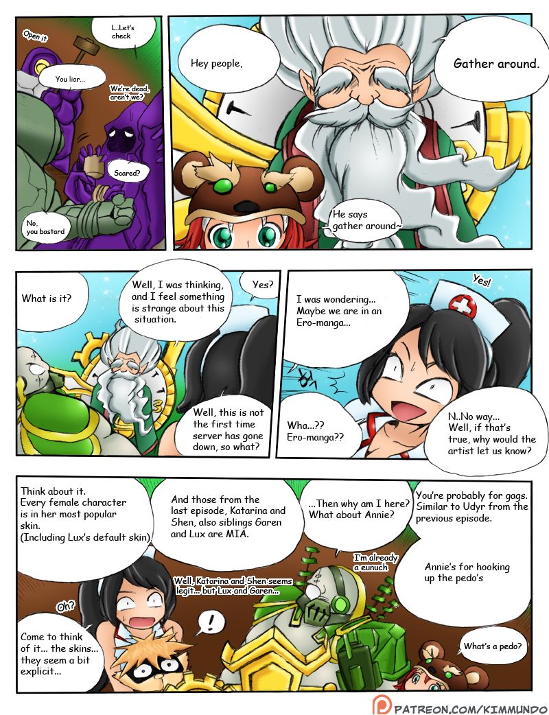 [Kimmundo] When the Servers go Down (League of Legends) [English] (Complete) 