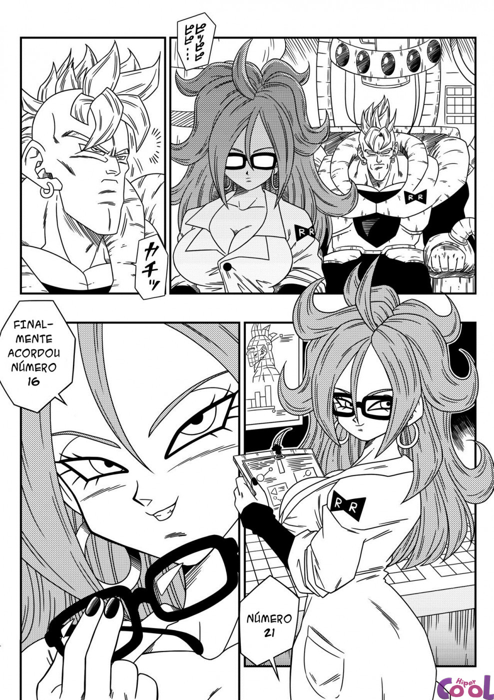 [Yamamoto] Kyonyuu Android Sekai Seiha o Netsubou!! Android 21 Shutsugen!! | Busty Android Wants to Dominate the World! (Dragon Ball FighterZ) [Portuguese-BR] {Hiper.cooL} 