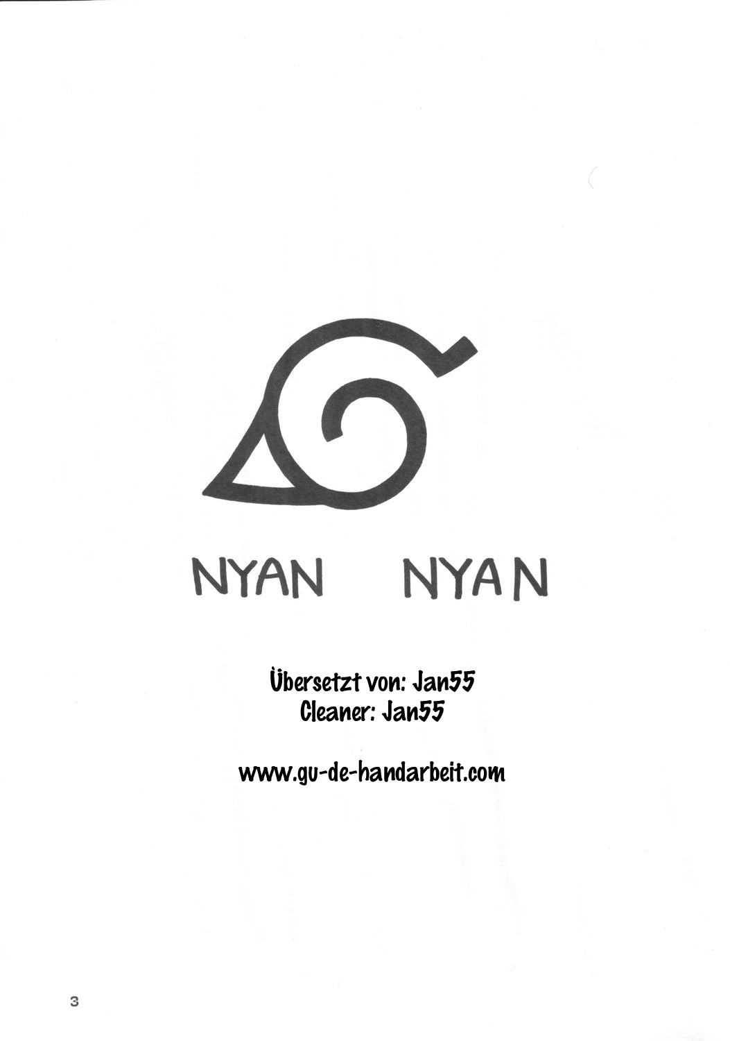 [Mangana] Nyan Nyan Tsukanan (Naruto) [German/Deutsch] {Gu-De-Handarbeit.com} [Mangana] Nyan Nyan Tsukanan [German/Deutsch] {Gu-De-Handarbeit.com}