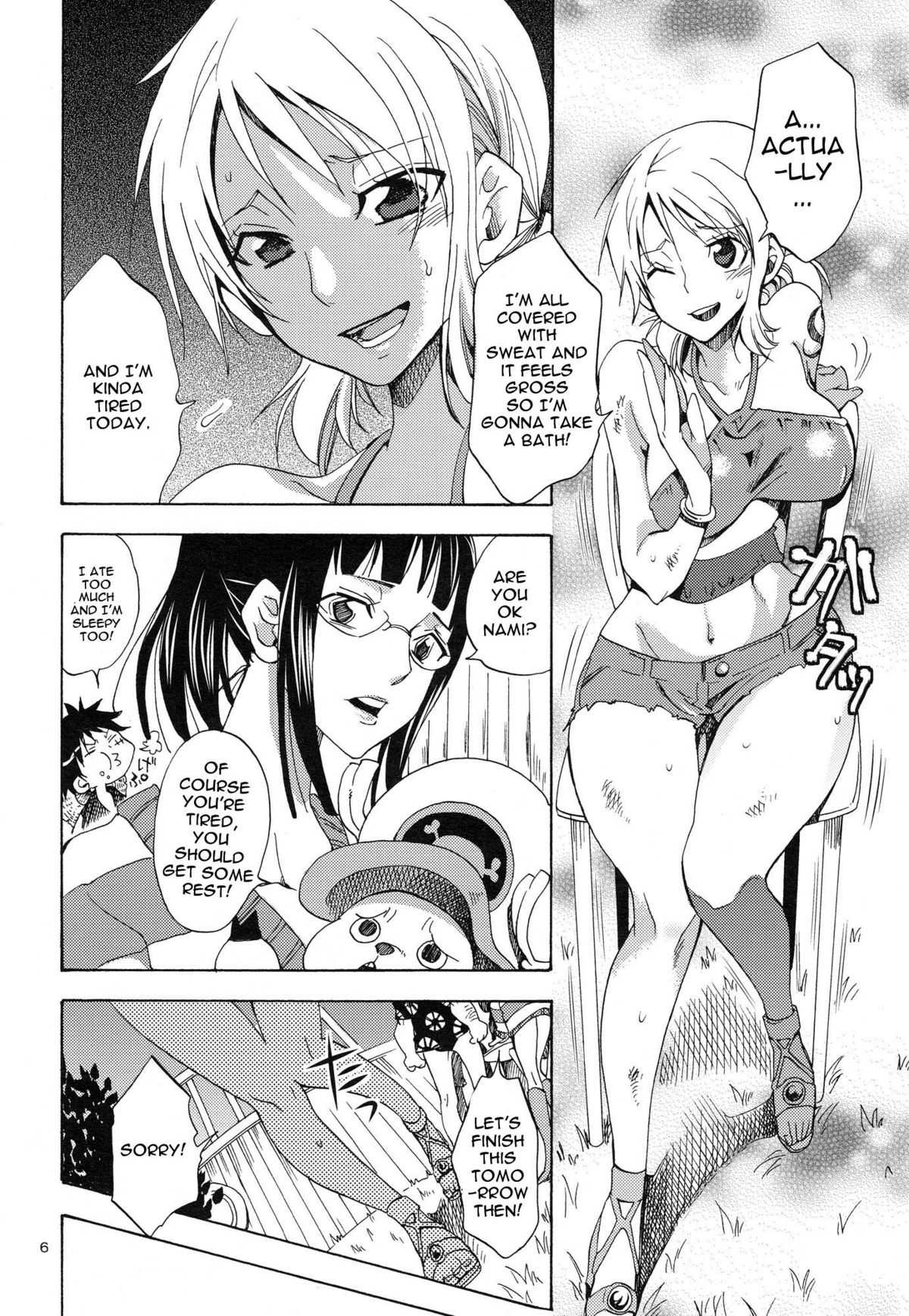 (SC48) [Kurionesha (YU-RI)] Erotic World (One Piece) [English] (サンクリ48) [くりおね社 (YU-RI)] Erotic World (ワンピース) [英訳]