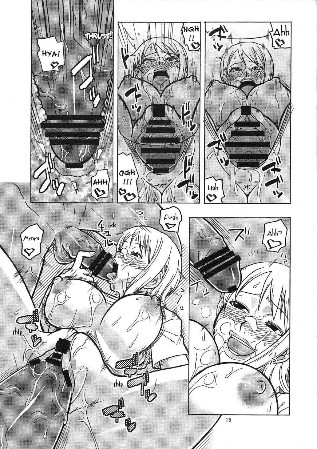 (C76) [ACID-HEAD (Murata.)] Nami no Ura Koukai Nisshi 4 (One Piece) [English] (C76) [ACID-HEAD （ムラタ。）] ナミの裏航海日誌4 (ワンピース) [英訳]