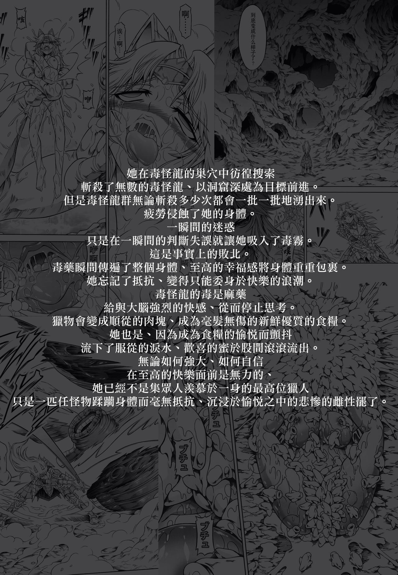 (C88) [Yokohama Junky (Makari Tohru)] Solo Hunter no Seitai 4 The Fifth Part (Monster Hunter) [Chinese] [屏幕髒了漢化組&无毒汉化组] (C88) [Yokohama Junky (魔狩十織)] ソロハンターの生態 4 The Fifth Part (モンスターハンター) [中国翻訳]