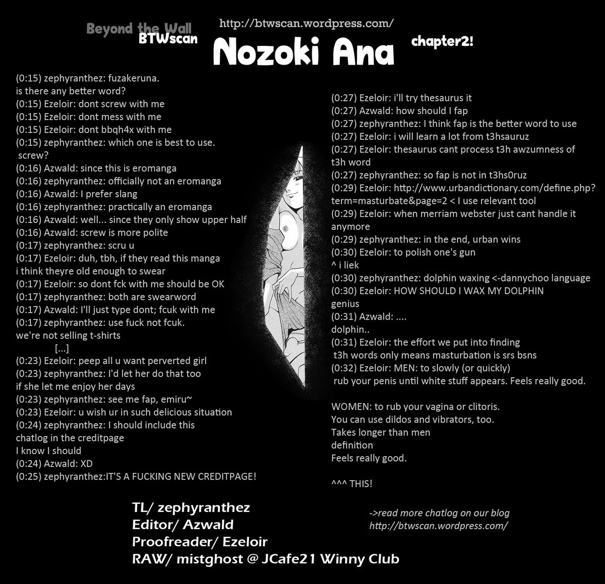 [Honmyou Wakou] A Peephole (Nozoki Ana) Ch.1-7 [English] [BTWscan] [本名ワコウ] ノ・ゾ・キ・ア・ナ 章1-7 [英訳]