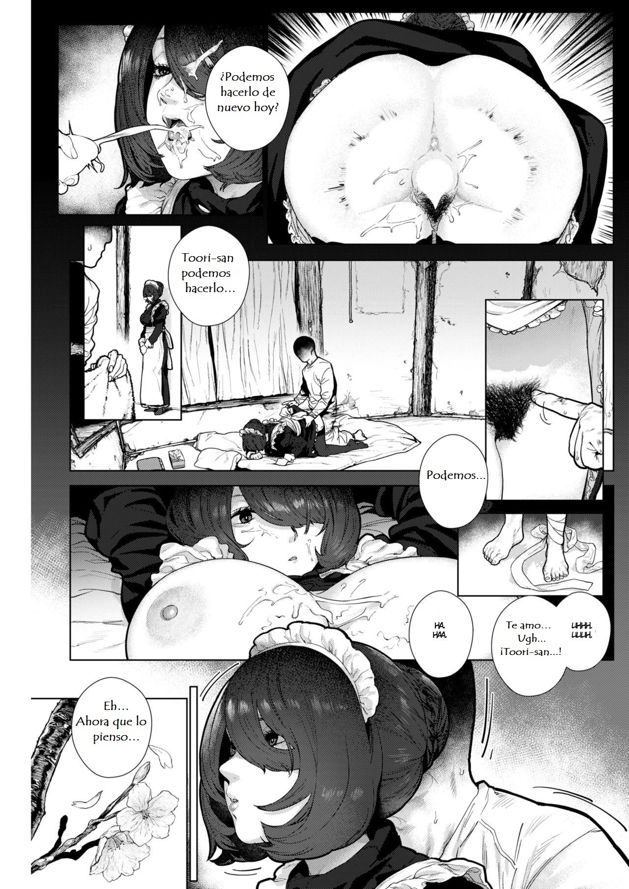 [Hishigata Tomaru] Apartment Maid (Comic Kairakuten 2019-01) [Spanish] [Saga13] [Digital] [ひし形とまる] アパートメントメイド (COMIC 快楽天 2019年1月号) [スペイン翻訳] [DL版]