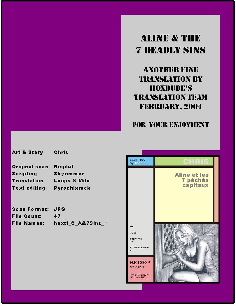[Chris] Aline & The 7 Deadly Sins [English] {Loops, Milo} 