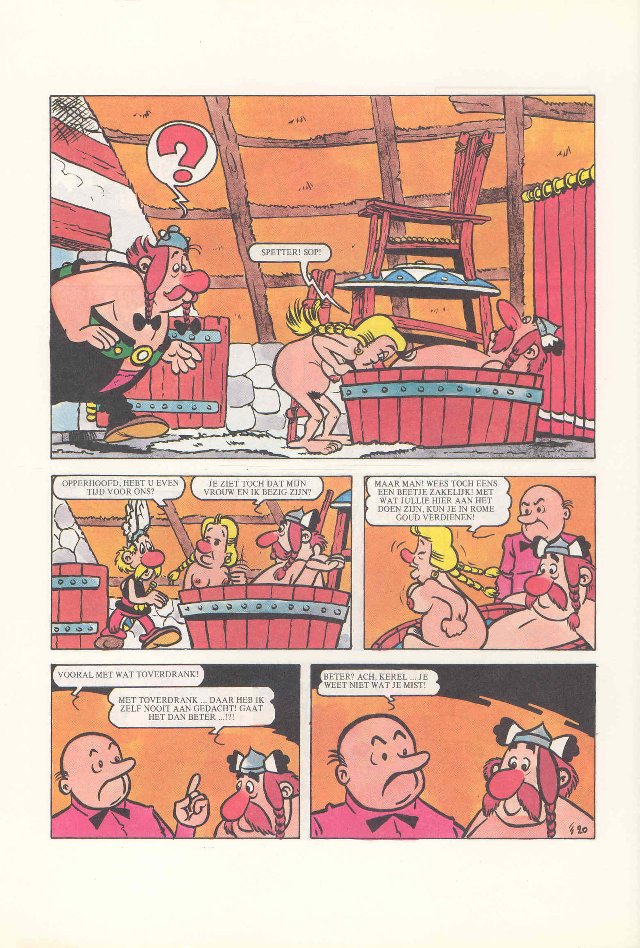 Suske En Wiske Parodie - 07 - Stripfiguren Aan De Zwier (dutch) 